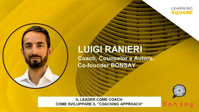 Cosa significa avere un coaching approach nell’esercizio d ...